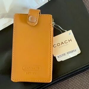 NWT RARE Coach Mini Ipod Case